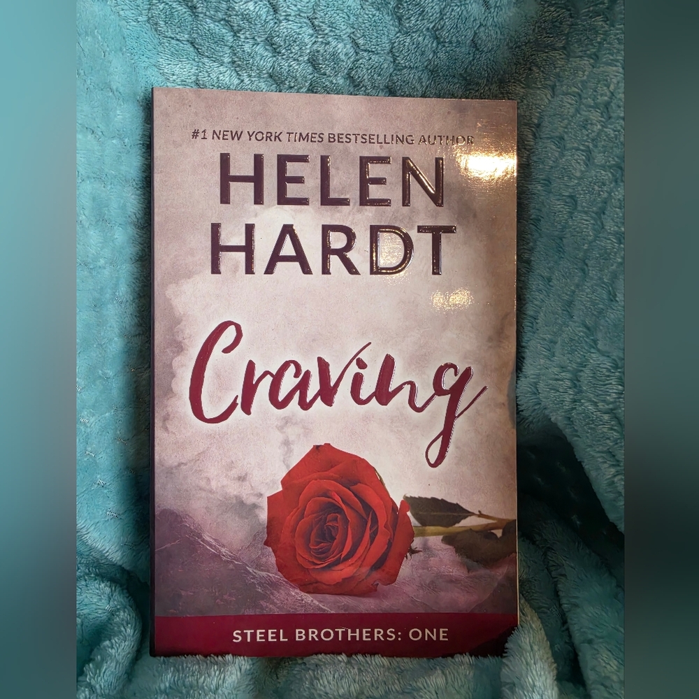Helen Hardt Craving Paperback Book - Red Rose Cover